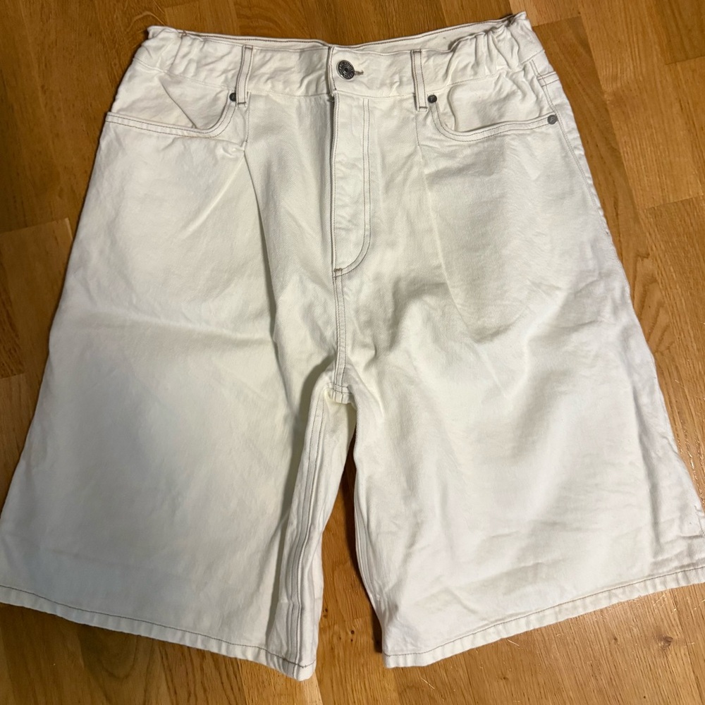 Frame Jeans Cotton Shorts Bermuda